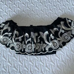 NWT Express off the shoulders floral top